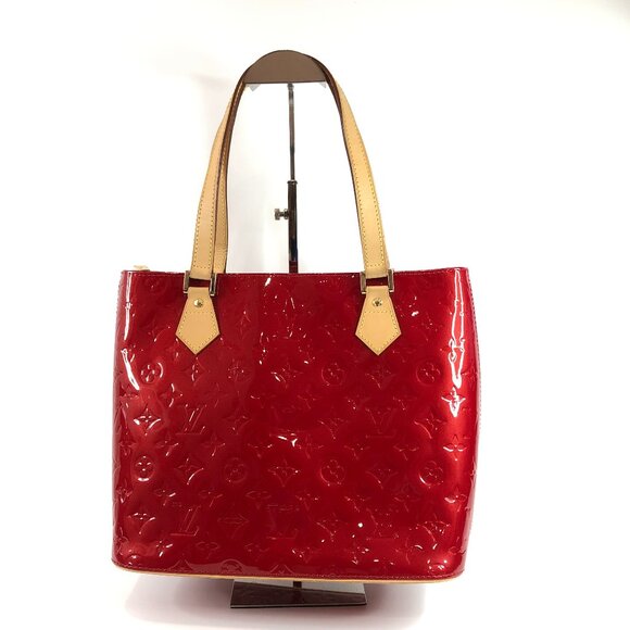 Louis Vuitton Handbags - LV  Red Vernis Houston Tote Sku# 85785 (Gently Used)